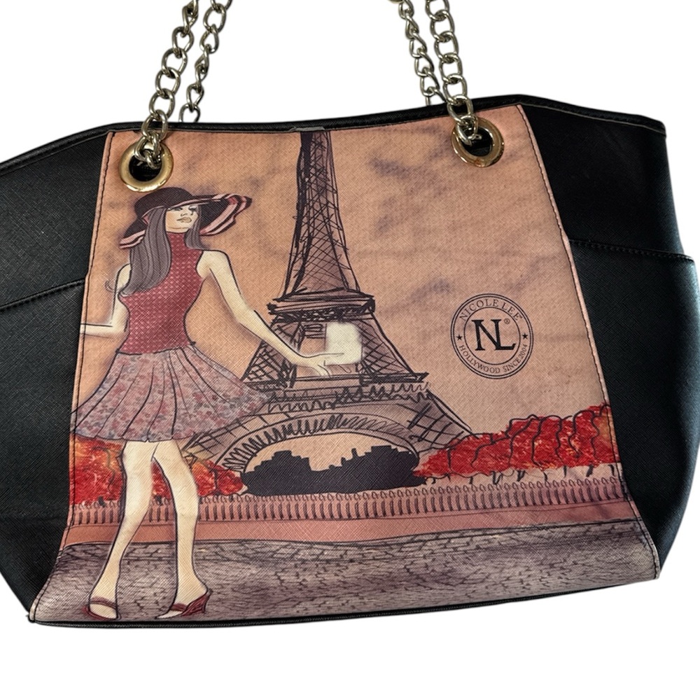 Nicole Lee graphic Tote‎ Bag